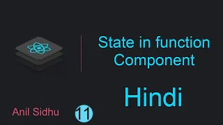 React tutorial in Hindi State with functional component