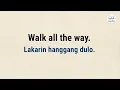 Different Way Expressions in English Translated in Tagalog