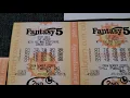 California Lottery Fantasy 5 Numbers Tickets