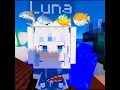 Minecraft Jenny Mod Luna Skin – No Blur Gameplay! #jennysmodminecraft #jennymod #shortsfeed