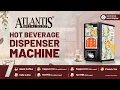 Atlantis Select 7-Option Tea and Coffee Vending Machine