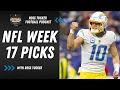 NFL Week 17 Predictions 2022 Edition