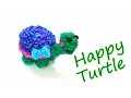 Happy Turtle Tortoise Tutorial by feelinspiffy Rainbow Loom