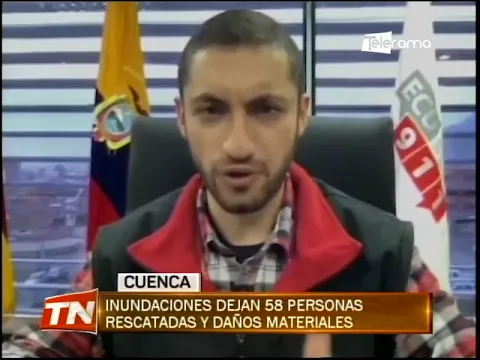 Inundaciones dejan 58 personas rescatadas y daños materiales