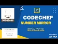 Number Mirror Codechef Practice