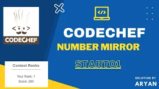 Number Mirror Codechef Practice