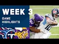 Titans vs Vikings Week 3 Highlights NFL 2020