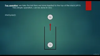 Algorithm and Data Structure in Python - 20 Stack implementation