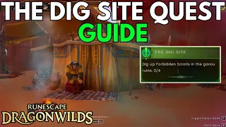 RuneScape Dragon Wilds Dig Site Quest Guide