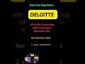 Lagu Deloitte Interview Questions for Experience |.Net Analyst|#shorts #deloitte #interview #experience