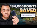 How I Save 164 000 Chase Points on a Hotel Stay Points Boost Method