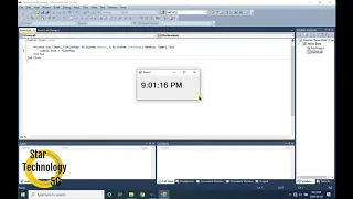 Visual Basic 26 - How To use Timer to show Date and Time
