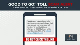 Good to Go toll scam alert
