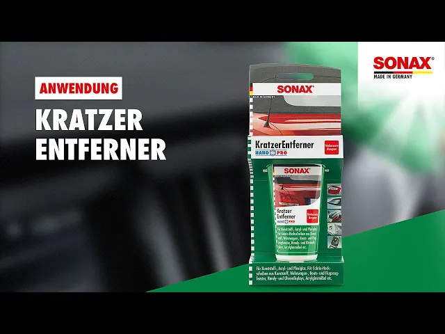 Automobilinė priemonė SONAX, skaidraus plastiko įbrėžimų šalinimui, 75 ml
