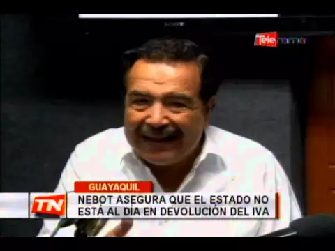Nebot asegura que el estado no está al día en devolución del iva