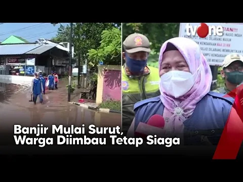 Banjir di Perumahan Bumi Nasio Indah Mulai Surut Usai Dilanda Hujan Deras