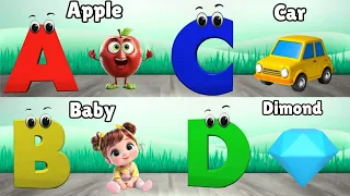    تفاحة وطفل وسيارة حديثة دندنها
