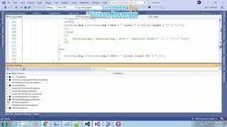 Solved The application is in break mode error