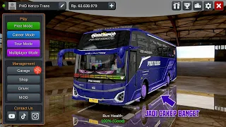 MODIFIKASI TOTAL BUS PHD TRANS KENZO JADI CAKEP BANGET! | Bus Simulator Indonesia