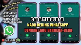 Download Cara Mengganti Nada Dering WA Dengan Lagu Berbeda-beda MP3