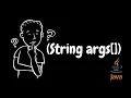 What is the String args in Java main method