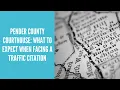 Pender County Courthouse What to Expect When Facing a Traffic Citation Criminal Law Wilmington