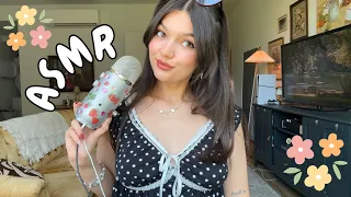 Fast to Slow ASMR MOUTH SOUNDS With Hand Movements Body Triggers Mic Triggers and Whispers
