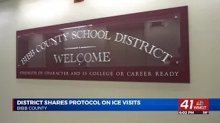 Bibb County School District shares information for dealing with ICE