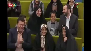 مشهدی جماعت کم نمیاره ایرج الهی بازیگر برنامه تلویزیونی مشتی باش 