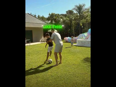 Ronaldo & Neymar Training With Sons vs Daughters🤩❤️‍🩹