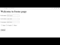 Flask tutorial login page html tutorial text radio input type web development with flask