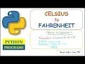 Python Program to Convert Celsius To Fahrenheit