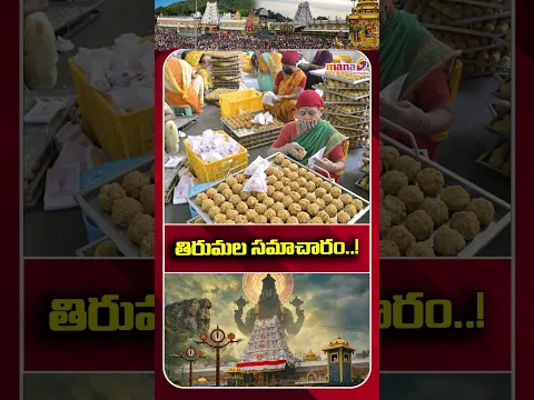 తిరుమల సమాచారం Tirupati Balaji Latest Information 05-09-26 Tirumala Update #thirupathi #manatvlive