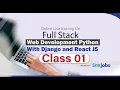 Full Stack Web Development Python With Django and React JS-11 Orientation Class