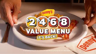 Satisfy every craving with the 2 4 6 8 Value Menu