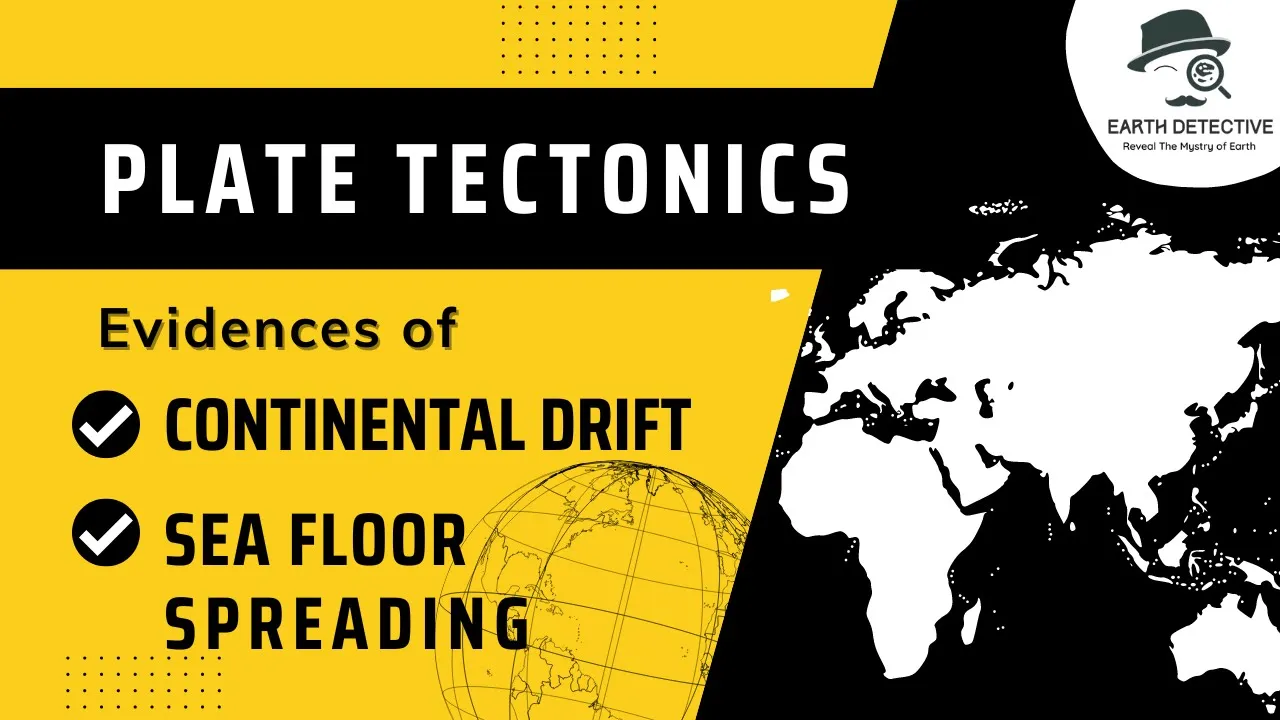 Plate Tectonics - Continental Drift, Sea Floor Spreading Theory | Geology Oceanography Earth Science