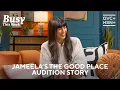 Download Lagu Why Jameela Jamil Was Late to The Good Place Audition | Busy This Week | QVC+ HSN+