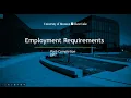 Post-Completion OPT Employment Requirements