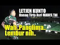 SERU ! LETJEN KUNTO SAMPE MALAM SUPPORT ANGGOTA BIKIN MAKET GLADI MODEL DANAU TIRTA ASRI  MABES TNI