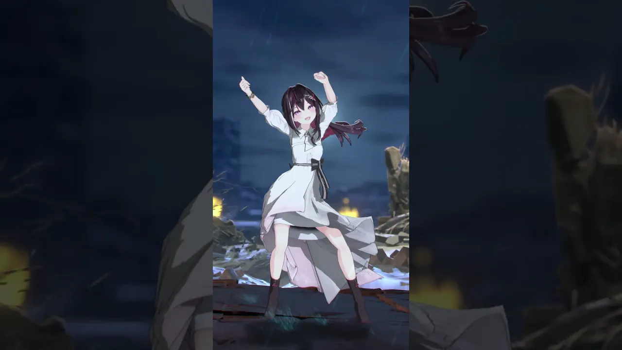 Distortion / Moona Hoshinova 踊ってみた！#DistortionMoona #AZKi #ホロライブ #hololive #shorts