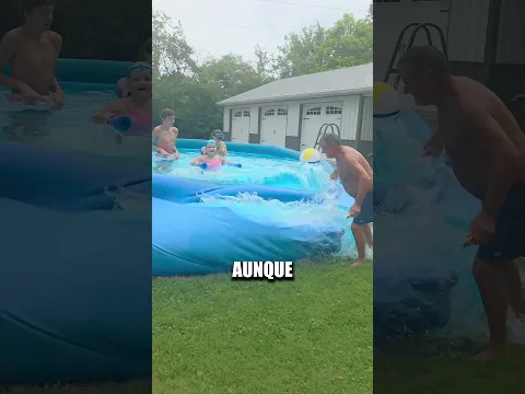 Por esto algunos gringos cortan sus piscinas 🤯