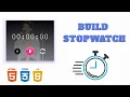 Simple Stopwatch Tutorial Step-by-Step Free Source Code