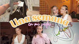 Días conmigo 🎀 Universidad, practicas, peluquería, haul y despedidas | VLOG
