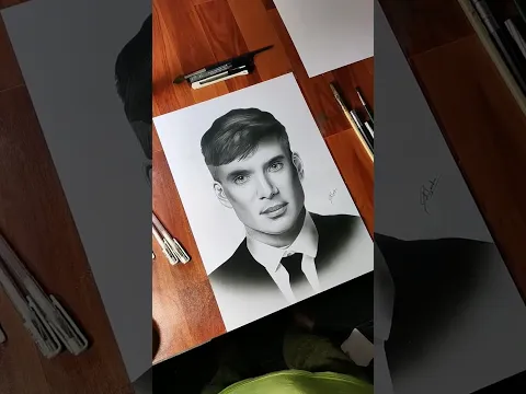 Realistic Portrait Drawing #shorts #youtubeshorts #art #realistic #drawing #portrait #rahiljindran