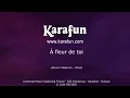 À fleur de toi - Vitaa | Karaoke Version | KaraFun