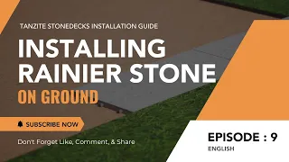 Groundbreaking Outdoor Beauty Tanzite Stonedecks Rainier Collection Installation Guide