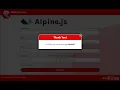 Alpine js An Initial Exploration A Case Study