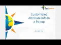 Customizing Attribute Information in a Popup
