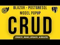CRUD Blazor PostgreSQL Connection pgAdmin
