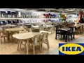 IKEA DINING KITCHEN TABLES ARMCHAIRS CHAIRS FURNITURE SHOP WITH ME SHOPPING STORE WALK THROUGH